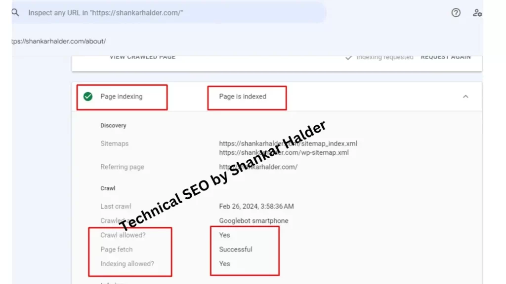 technical seo by seo specialist shankar halder