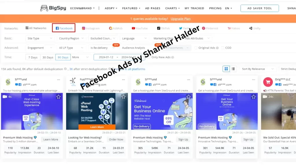 facebook ads competitor analysis by digital marketer shankar halder